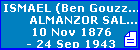 ISMAEL (Ben Gouzzal) ALMANZOR SALVANS