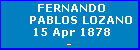 FERNANDO PABLOS LOZANO