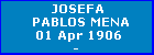 JOSEFA PABLOS MENA