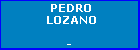 PEDRO LOZANO