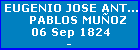 EUGENIO JOSE ANTONIO PABLOS MUOZ