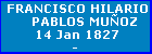 FRANCISCO HILARIO PABLOS MUOZ