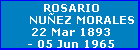 ROSARIO NUEZ MORALES