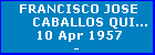 FRANCISCO JOSE CABALLOS QUIROS