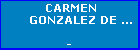 CARMEN GONZALEZ DE LA ROSA