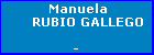 Manuela RUBIO GALLEGO