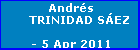 Andr�s TRINIDAD S�EZ