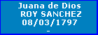 Juana de Dios ROY SANCHEZ