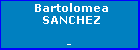 Bartolomea SANCHEZ