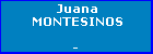 Juana MONTESINOS