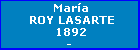 Mar�a ROY LASARTE