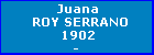 Juana ROY SERRANO