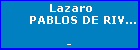 Lazaro PABLOS DE RIVERA BARRASA