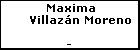 Maxima Villaz�n Moreno