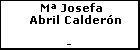 M� Josefa Abril Calder�n