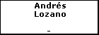 Andr�s Lozano