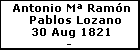 Antonio M� Ram�n Pablos Lozano