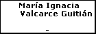 Mar�a Ignacia Valcarce Guiti�n