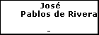 Jos� Pablos de Rivera