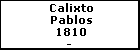 Calixto Pablos