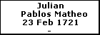 Julian Pablos Matheo