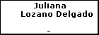 Juliana Lozano Delgado