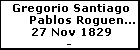 Gregorio Santiago Pablos Roguena Barras