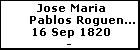 Jose Maria Pablos Roguena del Castillo
