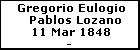 Gregorio Eulogio Pablos Lozano