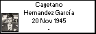 Cayetano Hernandez Garca