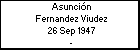Asunci�n Fernandez Viudez