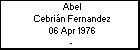 Abel Cebri�n Fernandez