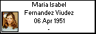 Maria Isabel Fernandez Viudez