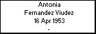Antonia Fernandez Viudez